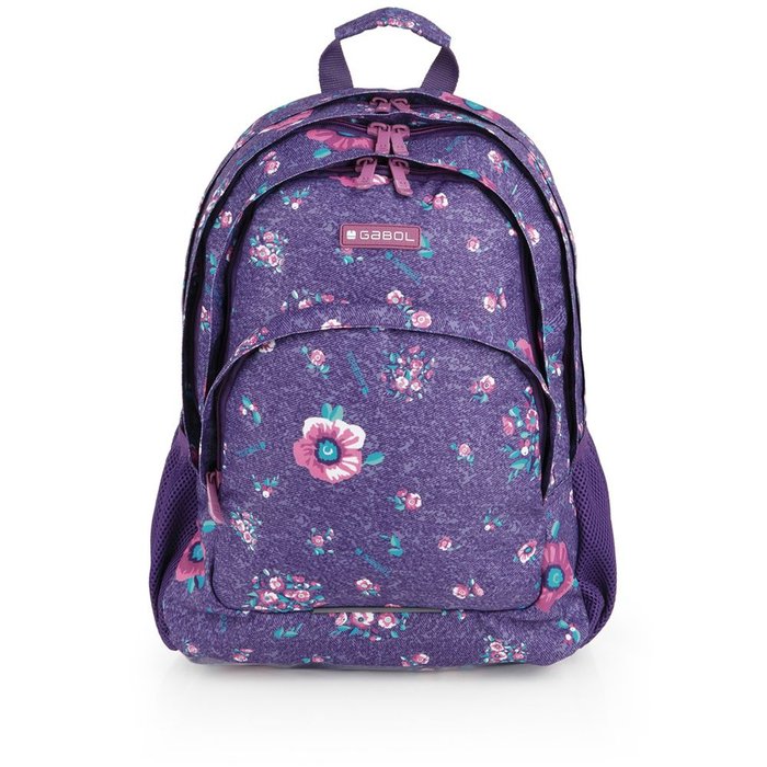 MOCHILA ESCOLAR TRIPLE LILY | GABOL ESCOLAR