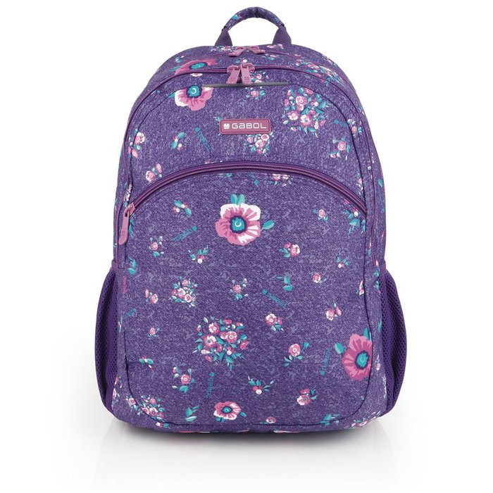 MOCHILA DOBLE CON REJILLA ADAPT, A CARRO LILY | GABOL ESCOLAR Imagen principal del producto