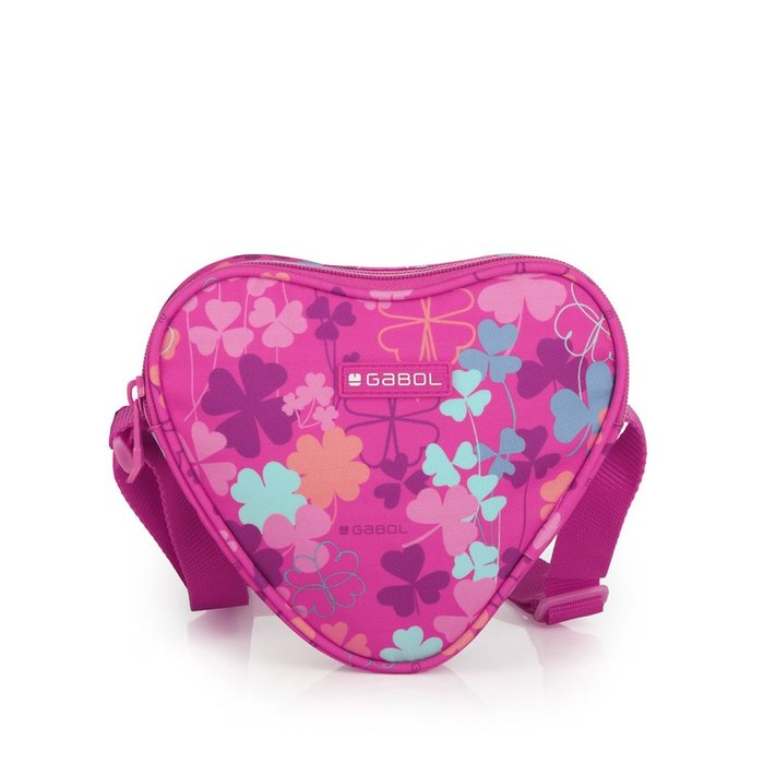 BOLSO BANDOLERA INFANTIL CORAZON CLOVER | GABOL ESCOLAR Imagen principal del producto