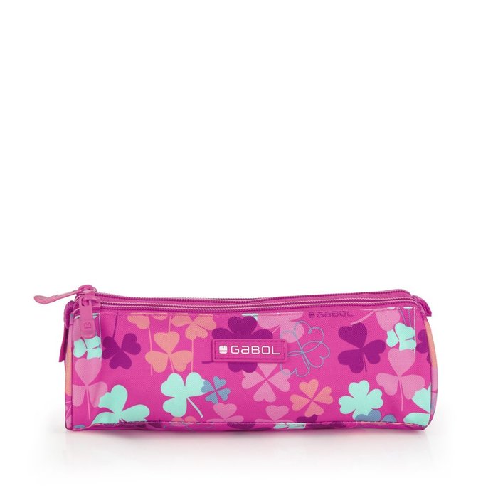 Portatodo Triple Clover Gabol Escolar Rosa