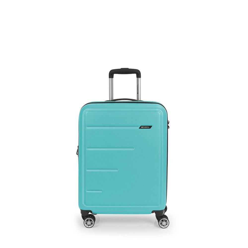Maleta cabina Gabol Future Plus rígida expandible 55 cm turquesa Imagen principal del producto