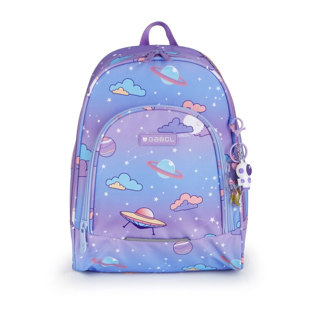 Mochila Infantil Cosmos Lila Gabol Escolar Imagen principal del producto