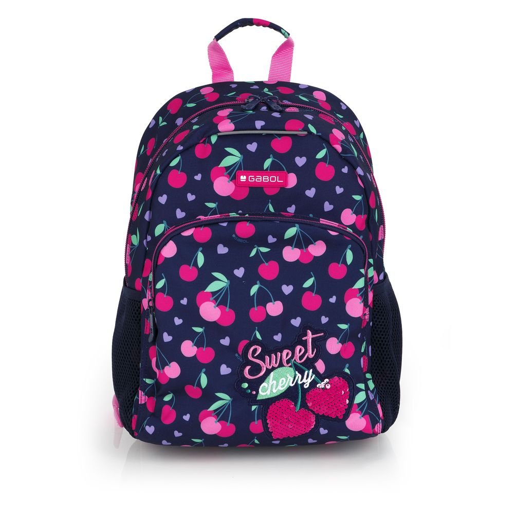 Mochila Escolar 41x31 con Rejilla Adapt. Base Reforzada Sweet Gabol