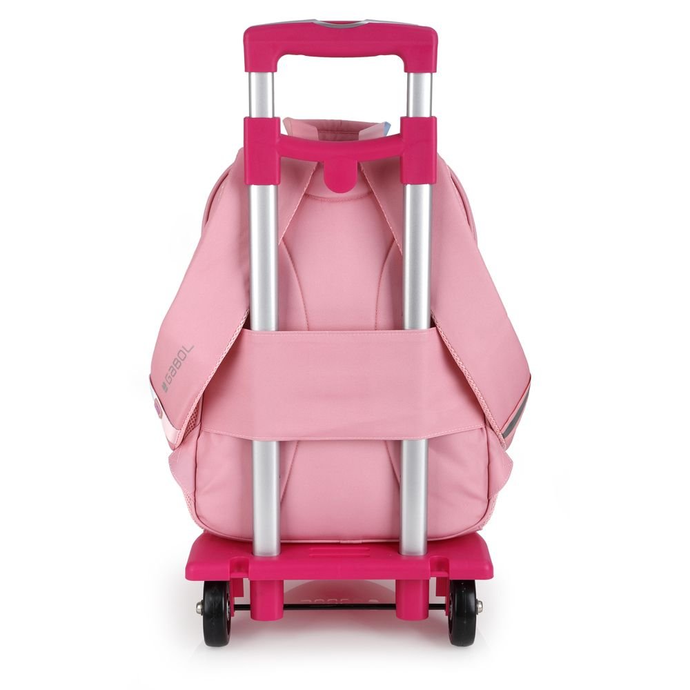 Mochila escolar Gabol Glam 41x31 con rejilla