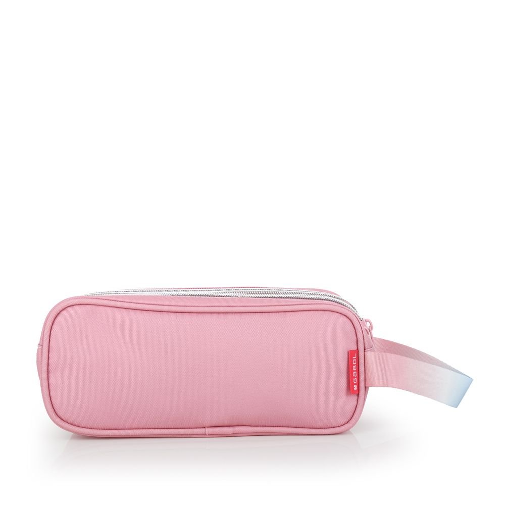Portatodo rectangular triple con asa Glam Gabol