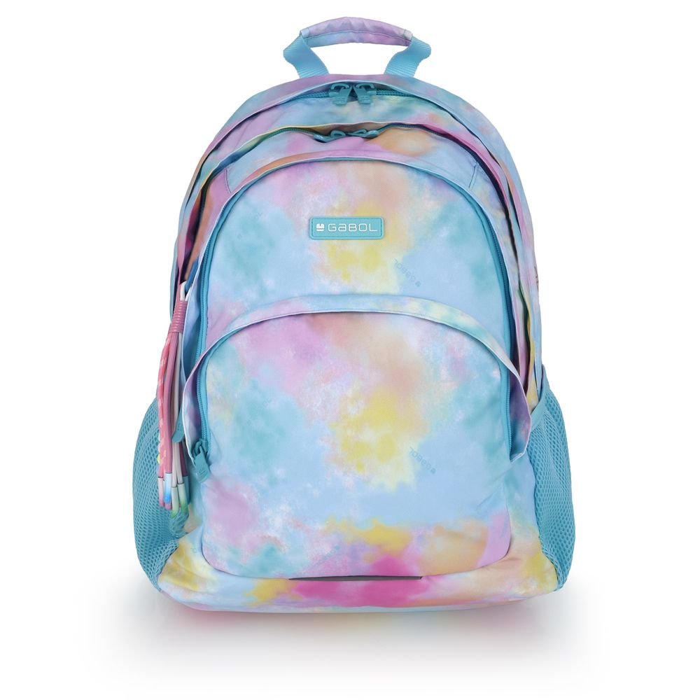 Mochila Escolar Triple 44x32 Rejilla Mystic Gabol Escolar Imagen principal del producto