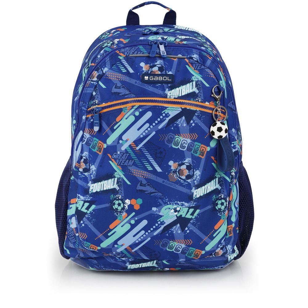 Mochila escolar 46x34 rejilla adaptada Crew Gabol Escolar
