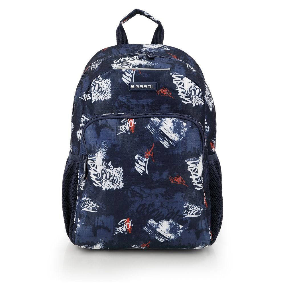 Mochila Escolar 41x31 Rejilla Adapt. Dash Gabol Escolar Imagen principal del producto