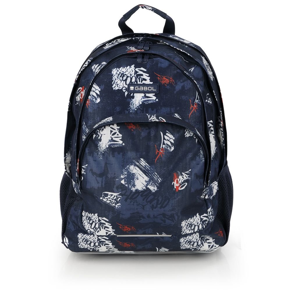 Mochila Escolar Triple 44x32 Rejillas Dash Gabol Escolar Imagen principal del producto