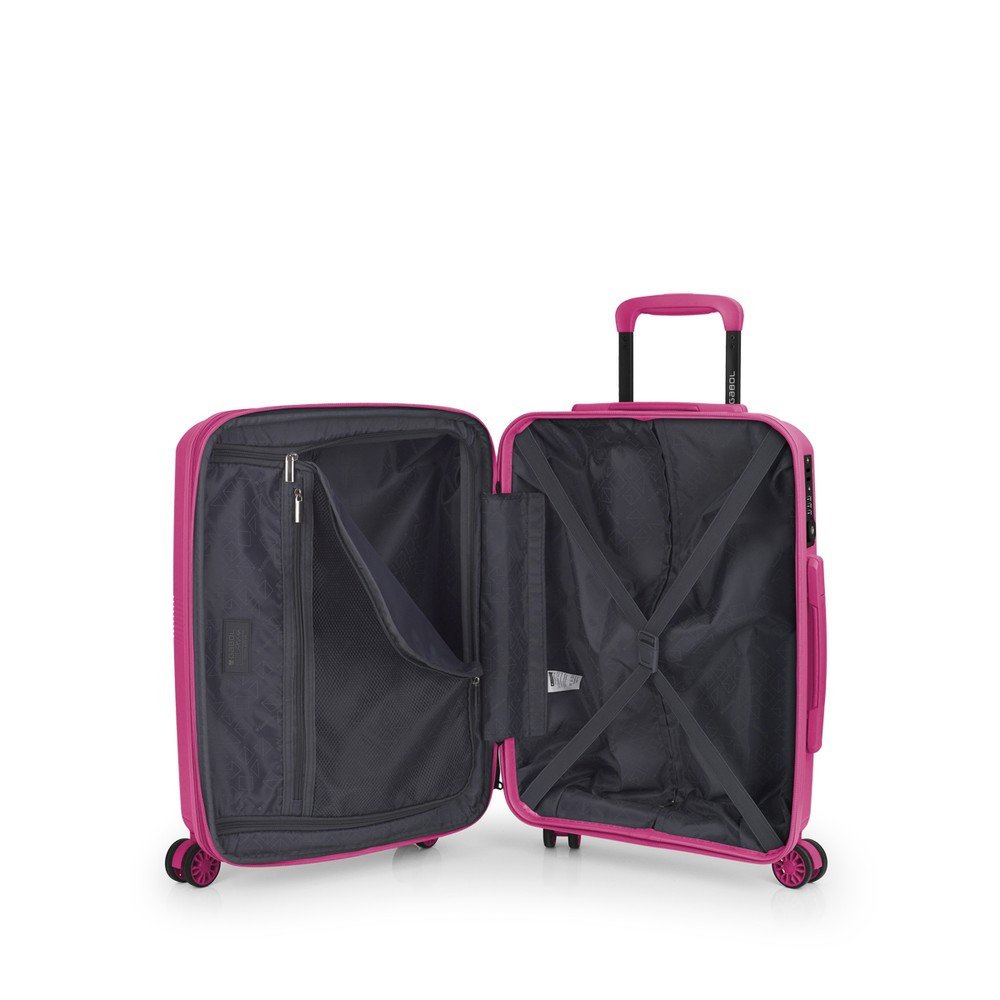 Maleta cabina Steady fucsia - Gabol Escolar