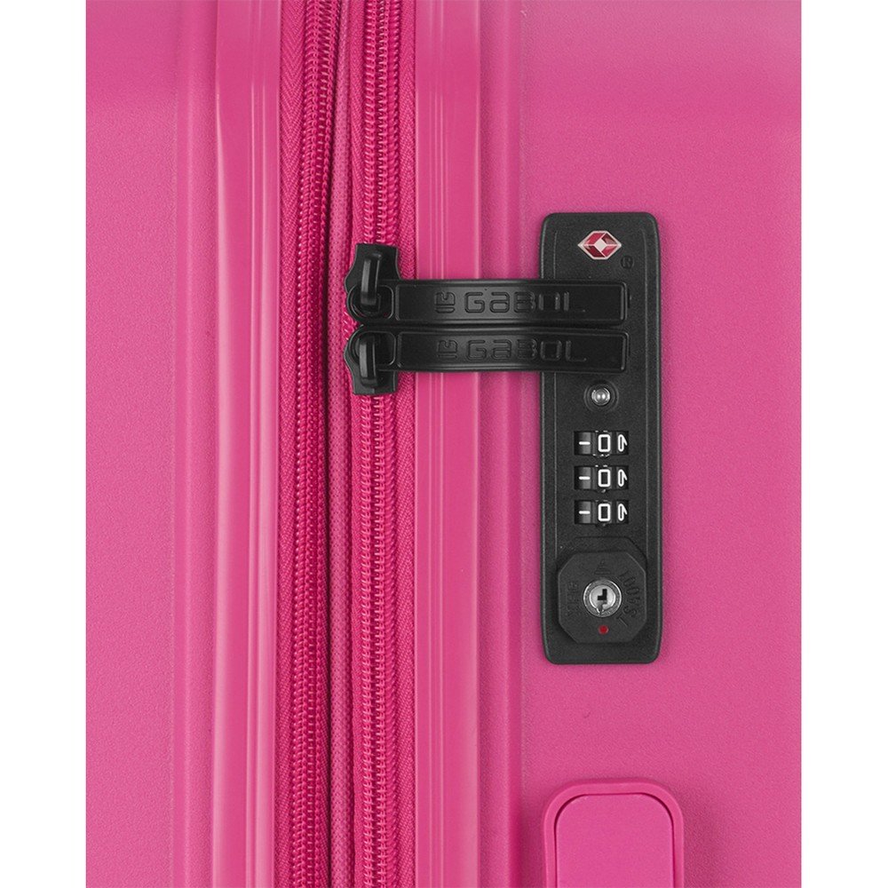 Maleta cabina Steady fucsia - Gabol Escolar