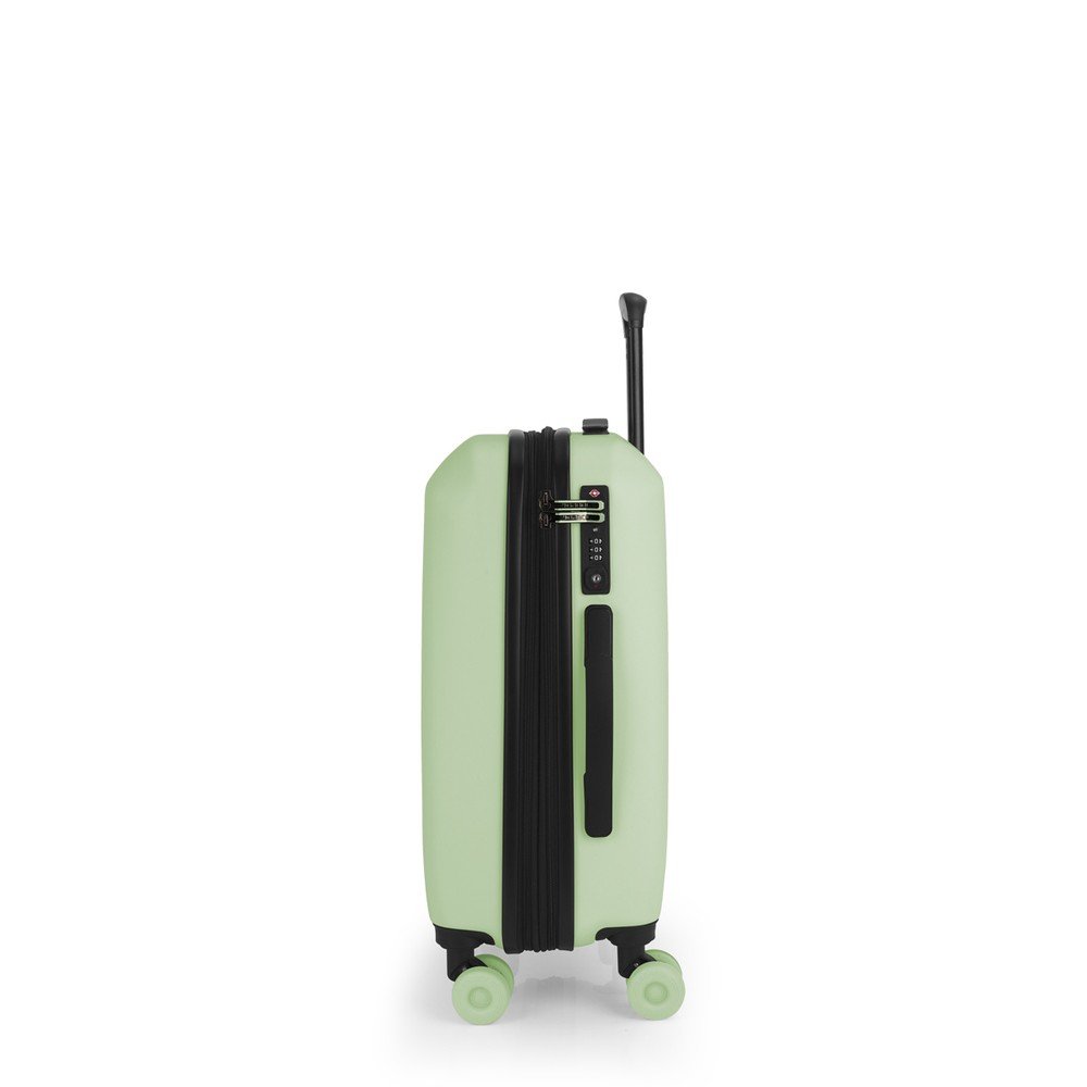 Maleta de cabina Pacific verde menta Gabol Escolar