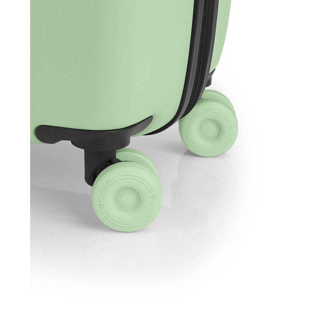 Maleta de cabina Pacific verde menta Gabol Escolar