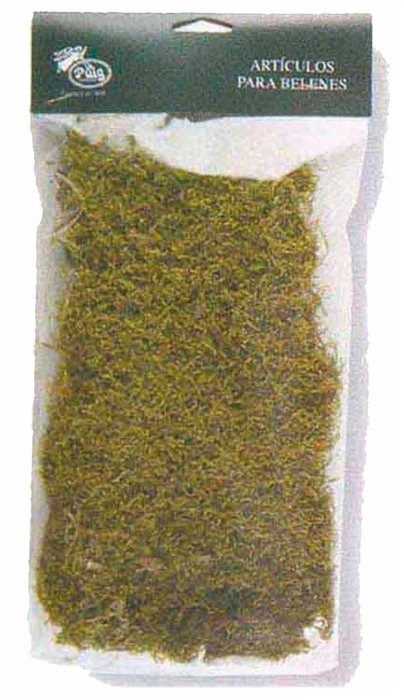 BOLSA MUSGO NATURAL VERDE 100 GRS PARA BELEN | BELENES PUIG S,L, | 1 UNIDAD | 8425158110159 Imagen principal del producto