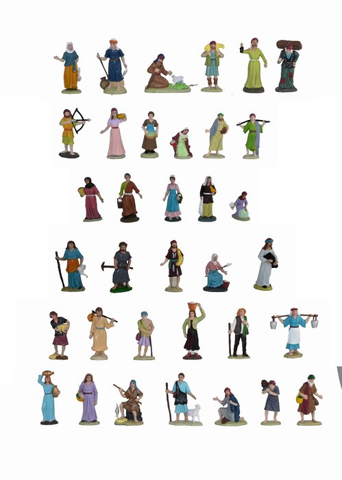 FIGURAS PARA BELEN 6 PASTORES SURTIDOS 8 CMS BOLSA 6 UDS | BELENES PUIG S,L, | 1 UNIDAD | 8425158316131 Imagen principal del producto