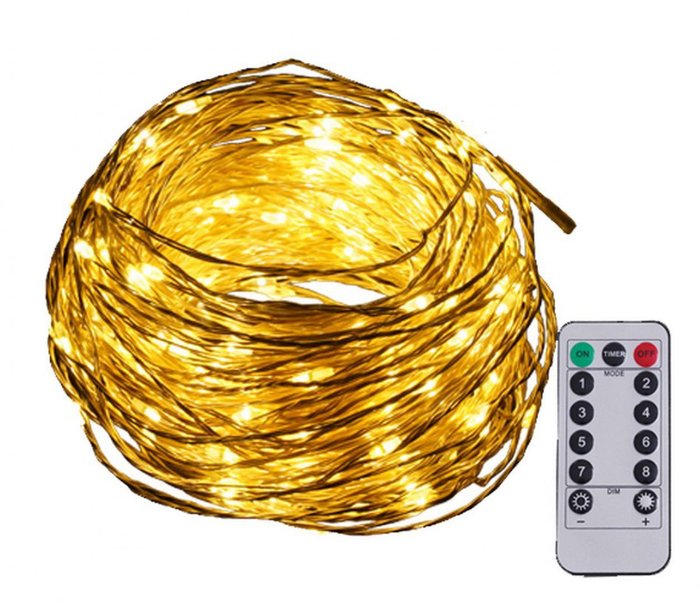 TIRA 50 LUCES BELEN CON PILA Y MANDO DISTANCIA 8 FUNCIONES | BELENES PUIG S,L, | 1 UNIDAD | 8425158695175 Imagen principal del producto