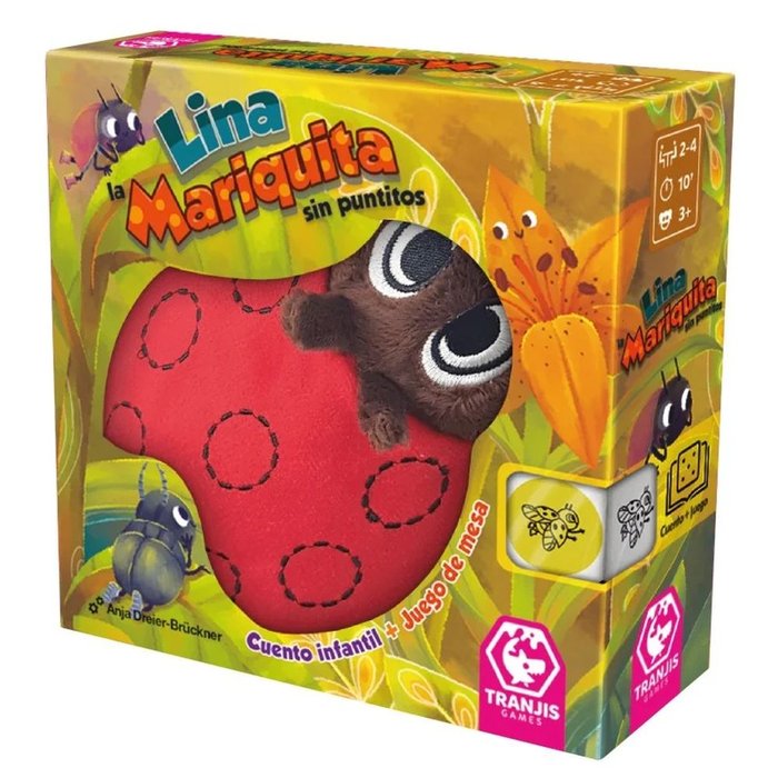 JUEGO DE MESA LINA, LA MARIQUITA SIN PUNTITOS | ZACATRUS | 1 UNIDAD | 8425402449103 Imagen principal del producto