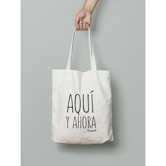 BOLSA DE TELA AQUI Y AHORA | YOSIQUESE SL
