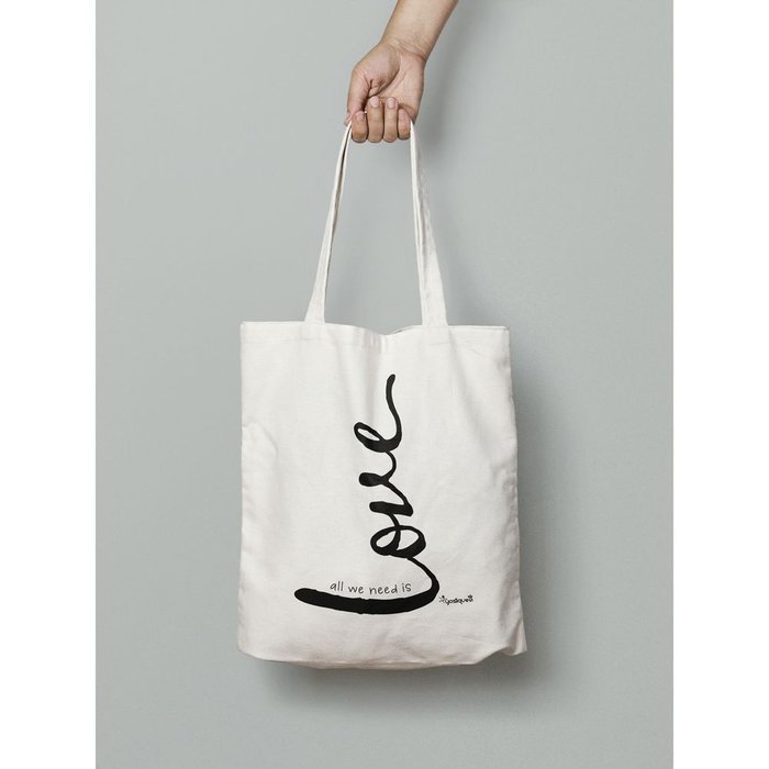 BOLSA DE TELA LOVE | YOSIQUESE SL Imagen principal del producto