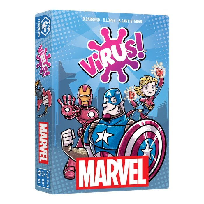 JUEGO DE MESA VIRUS MARVEL | TRANJIS | 1 UNIDAD | 8425402885758 Imagen principal del producto