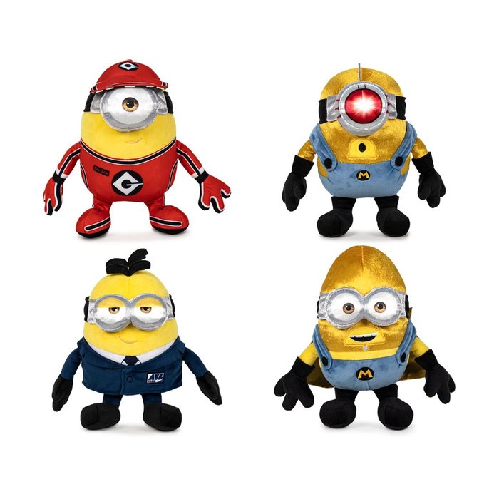 PELUCHE MINIONS SURTIDO 27 CM | FAMOSA SOFTIES | 1 UNIDAD | 8425611332579 Imagen principal del producto