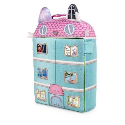 CASA DE MUÑECAS DE GABBY´S DE PELUCHE + LIFT + MINI PANDY P | FAMOSA SOFTIES | 1 UNIDAD | 8425611332609