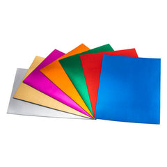 LAMINA GOMA EVA 40X60 SURTIDO EFECTO METALIZADO | 5 UNIDADES | (FAIBO)