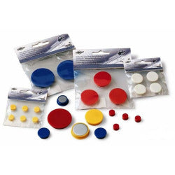 Imanes redondos 30mm Amarillo FAIBO para pizarras Imagen principal del producto