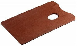 Paleta de madera 25x25cm barnizada TALENS para manualidades