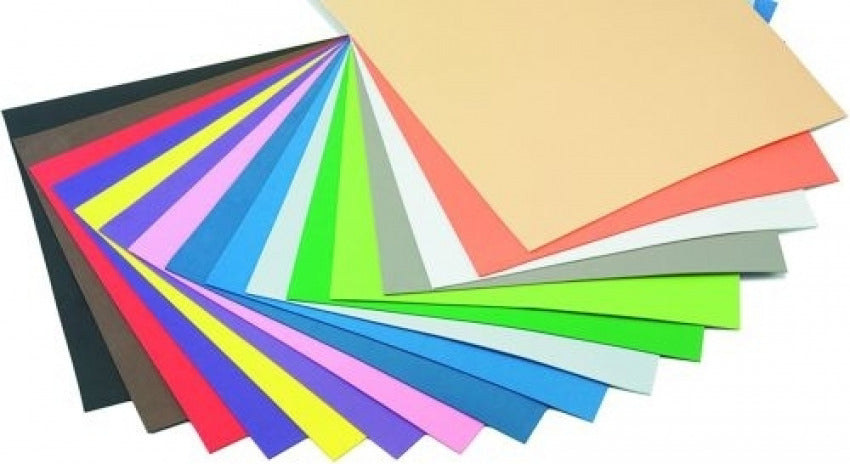 blister 10 láminas goma eva color rojo 40X60 faibo Imagen principal del producto