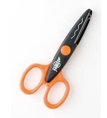 TIJERA DENTADA BLISTER-5 13CM | 10 UNIDADES | (FAIBO)