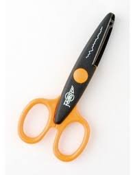 TIJERA DENTADA BLISTER-3 13CM | 10 UNIDADES | (FAIBO) Imagen principal del producto