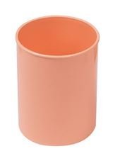 CUBILETE PLASTICO NARANJA PASTEL | 10 UNIDADES | (FAIBO)
