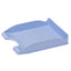 BANDEJA DE PLASTICO APILABLE CON PORTAETIQUETAS AZUL PASTEL | FAIBO | ENVASE 10 UDS. UNIDAD | 8425901671302