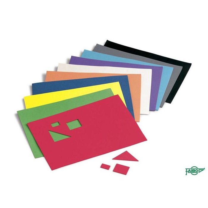 BOLSA 10 HOJAS EVA COLORES SURTIDOS 20X30 CM, | 12 UNIDADES | (FAIBO) Imagen principal del producto
