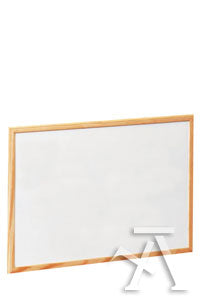 Pizarra blanca metálica 60x90cm FAIBO para oficina y aula
