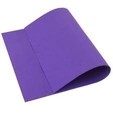 LAMINA GOMA EVA 40X60 PURPURA | 10 UNIDADES | (FAIBO)