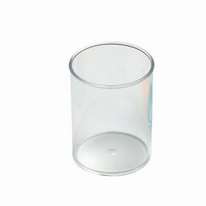 CUBILETE PLASTICO TRANSLUCIDO CRISTAL | 10 UNIDADES | (FAIBO)