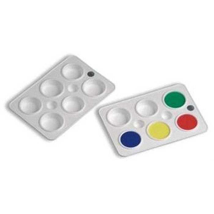 PALETA PLASTICO 763 6 DEPARTAMENTOS | 10 UNIDADES | (FAIBO)