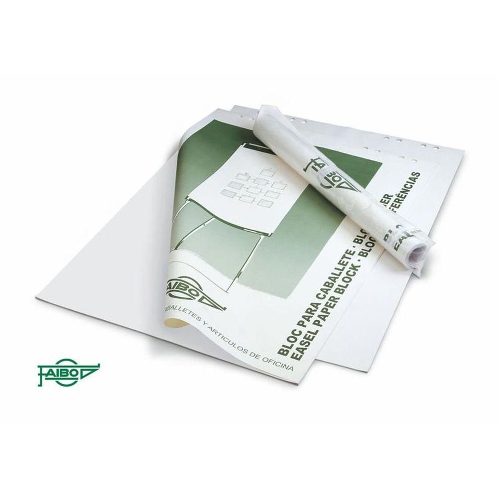 Bloc de Papel Pizarra 65x90 Faibo Pizarras Pack 50 unidades Imagen principal del producto