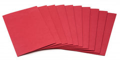 LAMINA GOMA EVA 20X30 ROJO | 10 UNIDADES | (FAIBO)