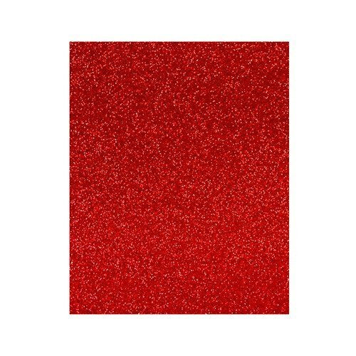 LAMINA GOMA EVA 20X30 ROJO EFECTO PURPURINA | 3 UNIDADES | (FAIBO)