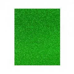 LAMINA GOMA EVA 20X30 VERDE EFECTO PURPURINA | 3 UNIDADES | (FAIBO)