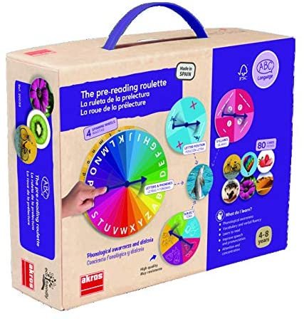 JUEGO LA RULETA DE LA PRELECTURA | AKROS | 1 UNIDAD | 8426804200392 Imagen principal del producto