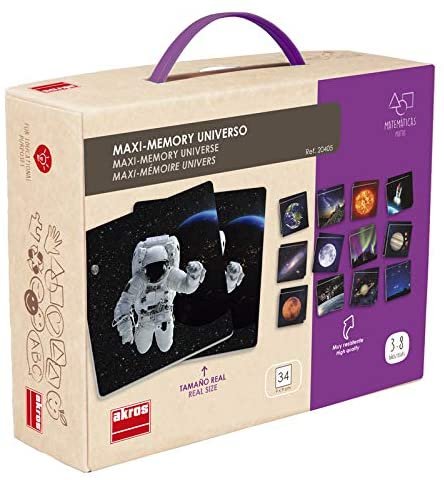 Juego Akros Maxi-memory Universo AKROS