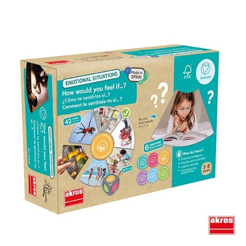 Juego Educativo ¿Cómo Te Sentirías Si? Akros