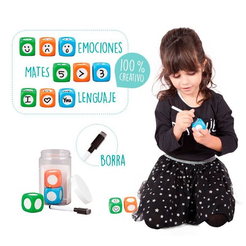 Juego Dados Reescribibles Akros