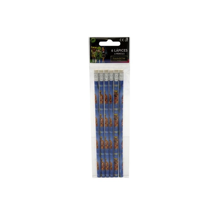 Set de 6 Lapices con Goma Rainbow High CYP Brands Imagen principal del producto