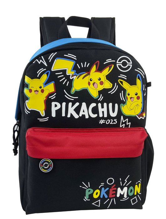 MOCHILA JUVENIL ADAPTABLE A TROLLEY POKEMON COLORFUL | CYP Imagen principal del producto
