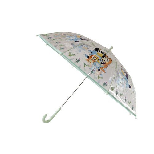 PARAGUAS MANUAL INFANTIL BLUEY TRANSPARENTE 48 CM | CYP | 1 UNIDAD | 8426842103587 Imagen principal del producto